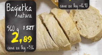 Bagietka natura promocja