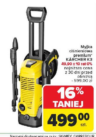 Myjka ciśnieniowa k3 premium Karcher promocja w Carrefour