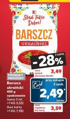 Barszcz ukraiński K-classic promocja