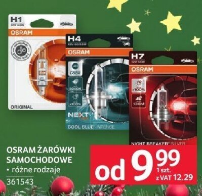 OSRAM żarówki samochodowe promocja w Selgros