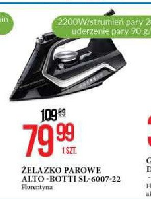 Żelazko alto sl-6007-22 Botti electronic promocja