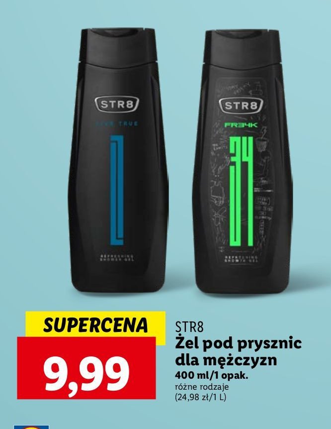 Żel pod prysznic Str8 freak promocja w Selgros