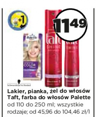 Farba do włosów ultra ash blond a10 Palette color creme promocja