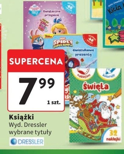 Książeczka z naklejkami - święta promocja w Intermarche