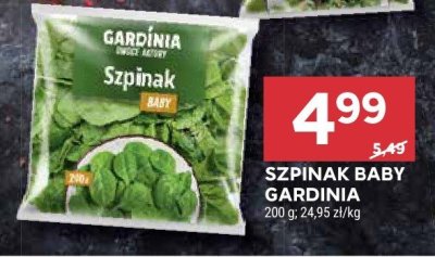 Szpinak baby   promocja w Stokrotka