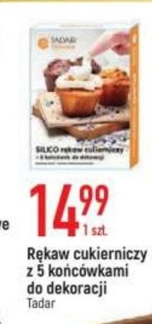 R臋kaw cukierniczy z 5 ko艅c贸wkami Tadar promocja