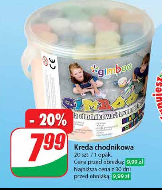 Kreda chodnikowa promocja