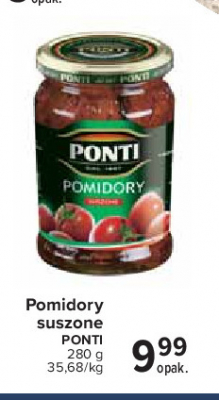 Pomidory suszone Ponti promocja