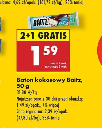 Baton kokosowy Baitz promocja