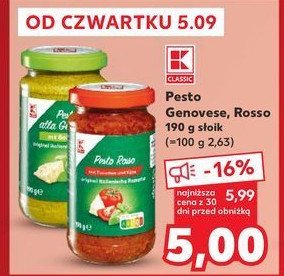 Pesto genovese K-classic promocja