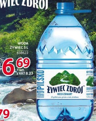 Woda Żywiec Zdrój 5l promocja w Selgros