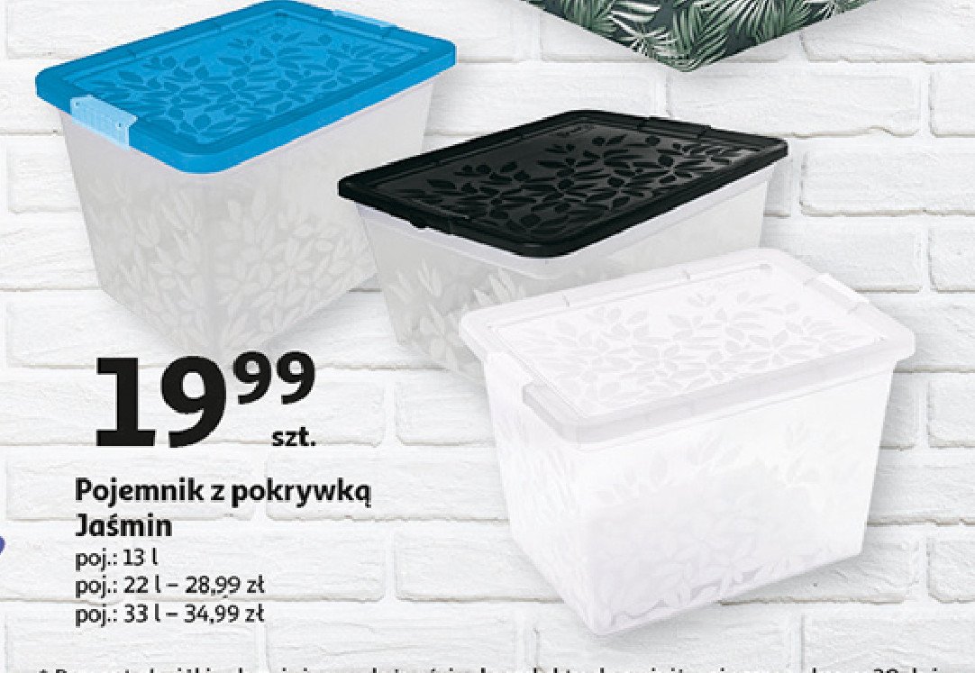 Pojemnik jasmin 33 l promocja