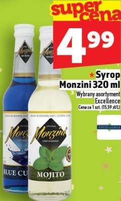 Syrop Monzini 320 ml promocja w TOPAZ