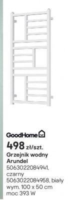 Grzejnik wodny Arundel promocja w Castorama