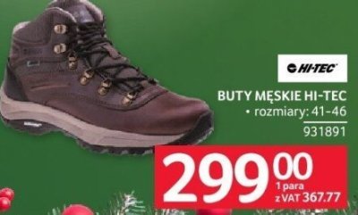 Buty męskie Hi-Tec promocja w Selgros