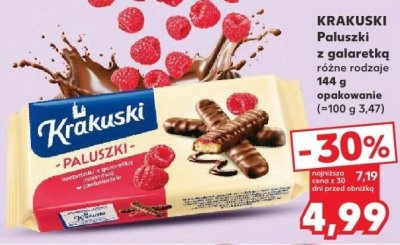 Paluszki z galaretką promocja w Kaufland
