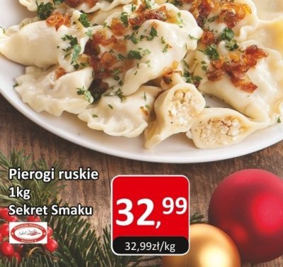 Pierogi ruskie 1kg Sekret Smaku promocja w Market Point