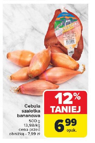 Cebula szalotka bananowa promocja