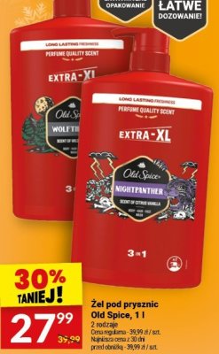 Żel pod prysznic Old Spice 1 l promocja w Twój Market