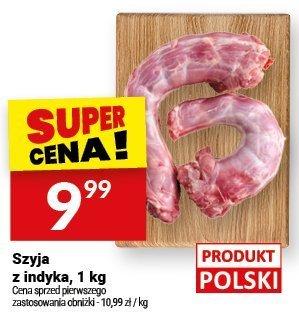 Szyja z indyka, 1 kg promocja w Twój Market