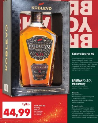 Brandy XO Reserve 0,5 l promocja w Kaufland