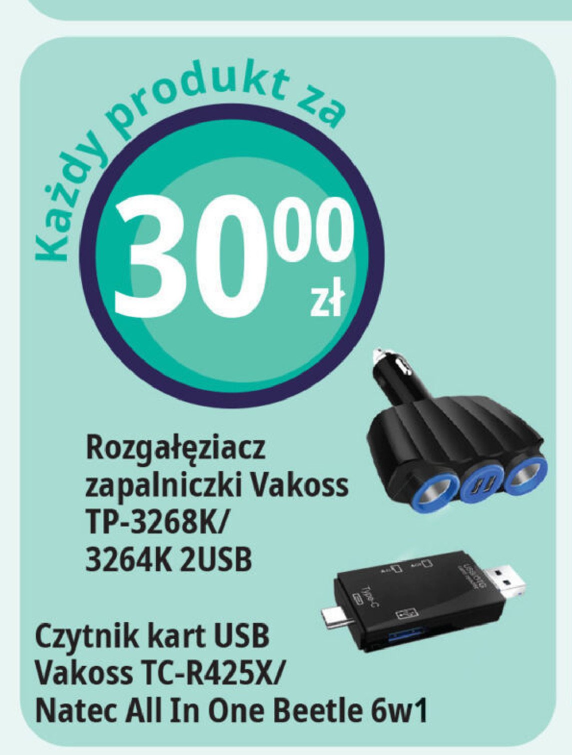 Rozgałęziacz tp-3268k Vakoss promocja