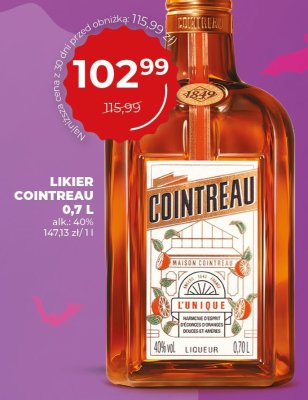 Likier promocja w Duży Ben