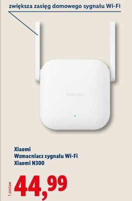 Wzmacniacz sygnału Wi-Fi N300 promocja w Lidl
