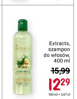 Szampon do włosów avocado & manuka honey EXTRACTS promocja