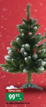 Choinka bożonarodzeniowa 90 cm promocja w bi1