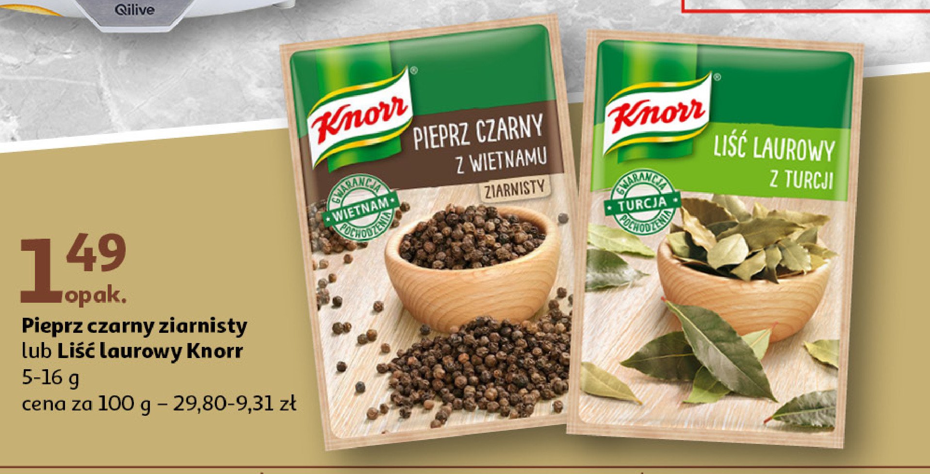 Liść laurowy z turcji Knorr promocja