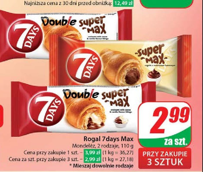 Rogal vanilla-cocoa 7 days promocja