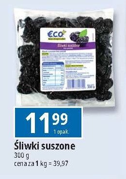 Śliwki suszone Eco+ promocja