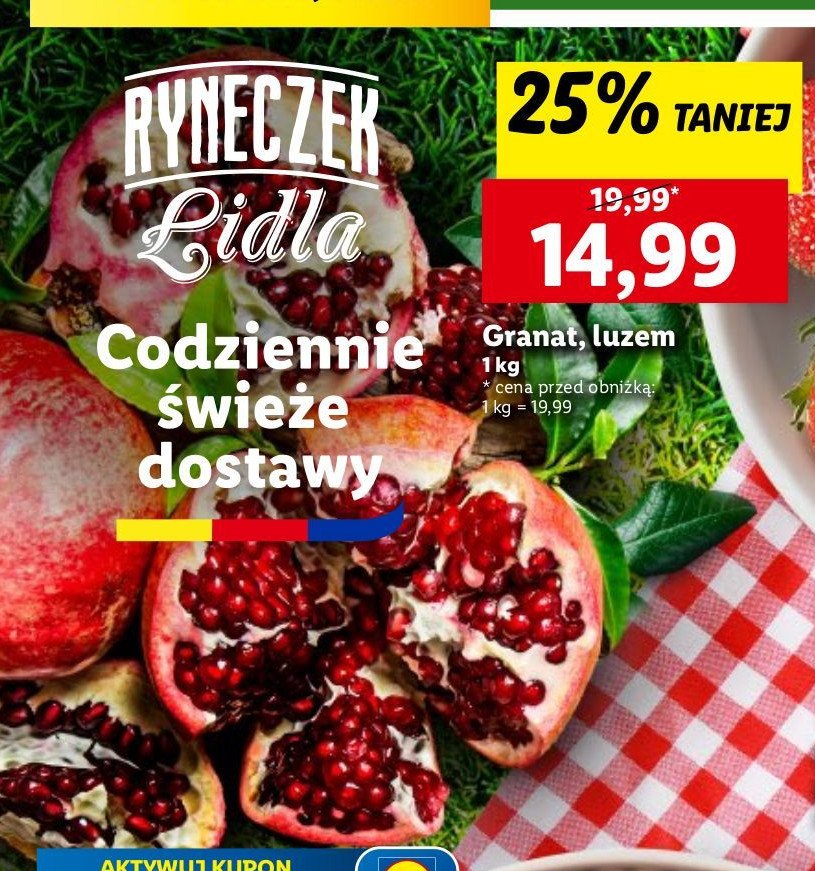 Granat promocja w Biedronka