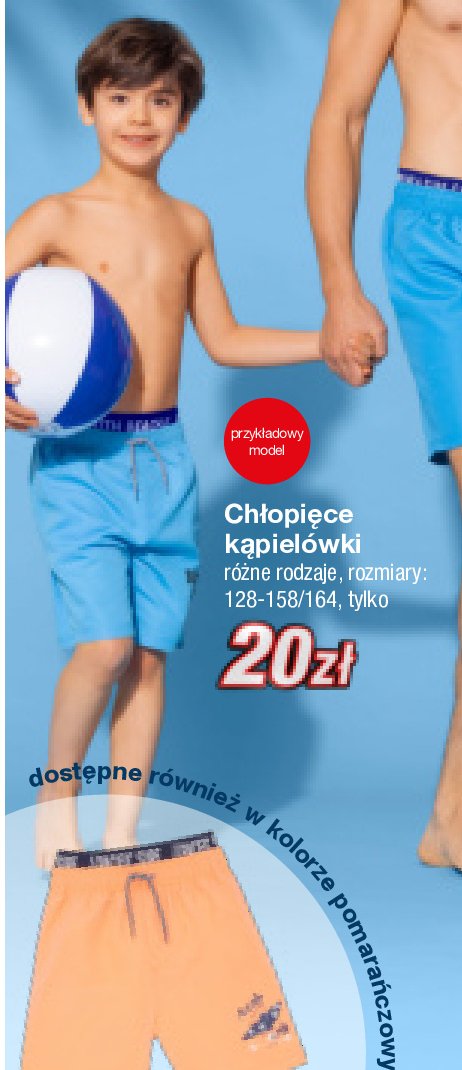 Kąpielówki chłopięce 128-158/164 promocja