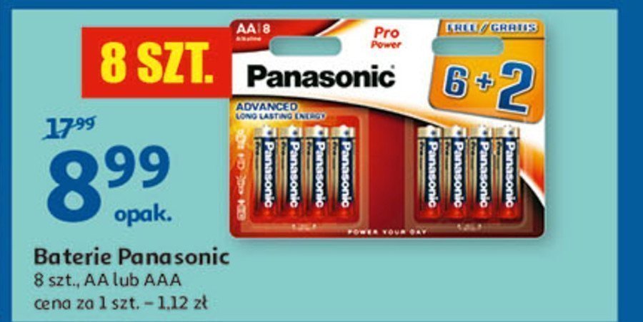 Bateria aa Panasonic promocja