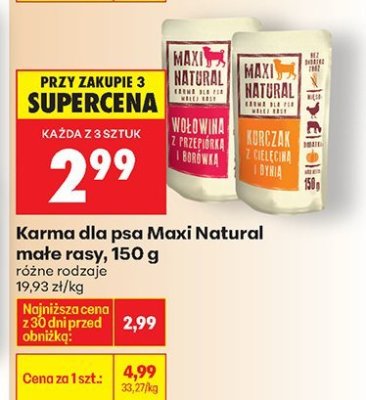 Karma dla psa promocja w Biedronka