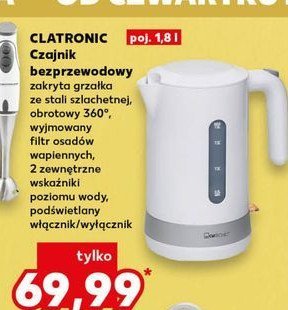 Czajnik elektryczny Clatronic promocja