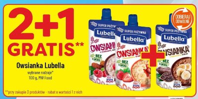 Owsianka wszystkie rodzaje 2+1 GRATIS promocja w POLOmarket