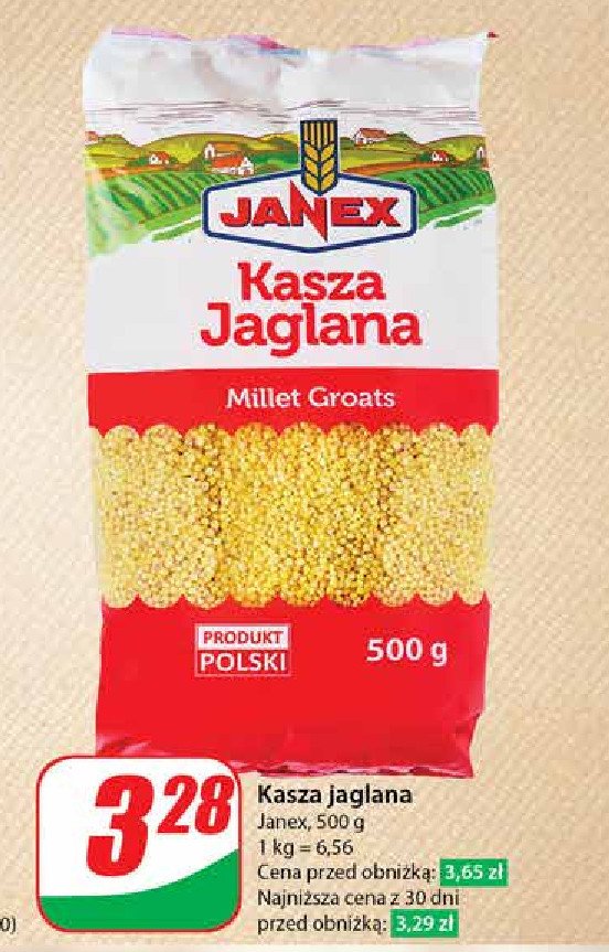 Kasza jaglana Janex promocja