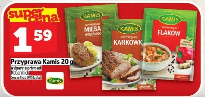 Przyprawa Kamis 20 g Wybrany asortyment Mc Cormick promocja w TOPAZ