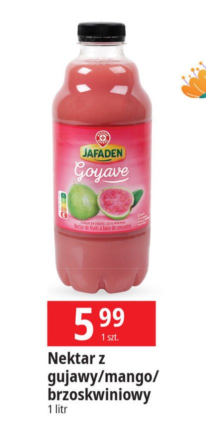 Nektar brzoskwiniowy Wiodąca marka jafaden promocja