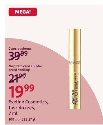 Tusz do rzęs, 7 ml promocja w Rossmann