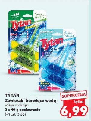 Zawieszka do wc green water Tytan 4in1 promocja