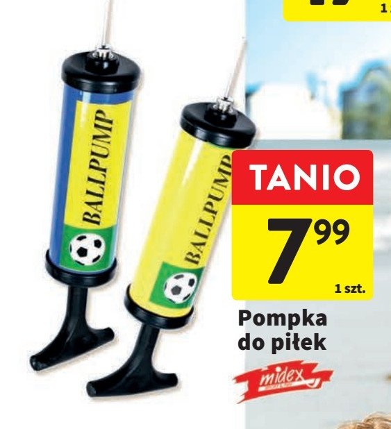 Pompka do pi艂ek Midex promocja
