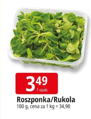 Roszponka/Rukola promocja w Leclerc