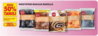 Bakalii Bakello różne rodzaje promocja w Biedronka