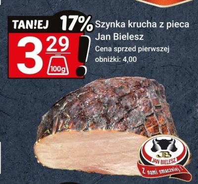 Szynka krucha z pieca Jan Bielesz promocja w Hitpol