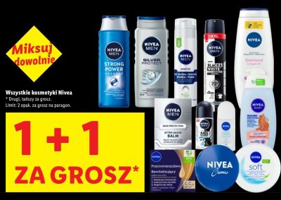 Dezodorant Nivea Men Black & White, spray promocja w Lidl