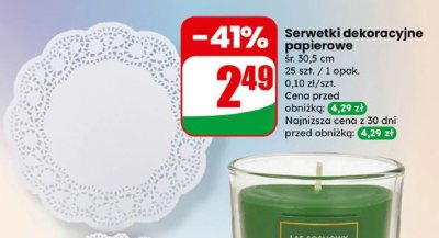 Serwetki dekoracyjne papierowe promocja w Dino